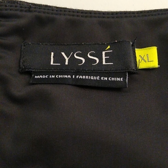 LYSSE' GREY & BLACK LEGGINGS - Picture 3 of 8